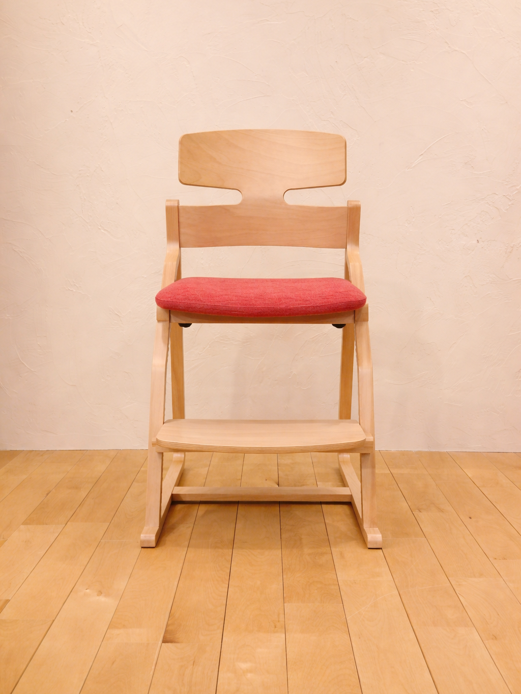 アップライトチェア フレーム：ホワイトオーク