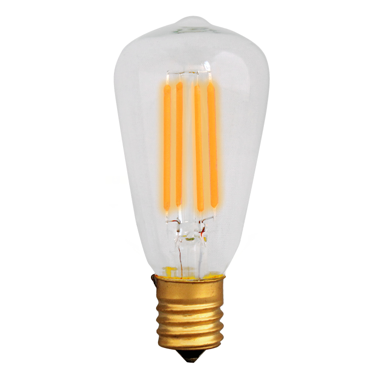 LED電球 E17ミニロング(調光器対応)