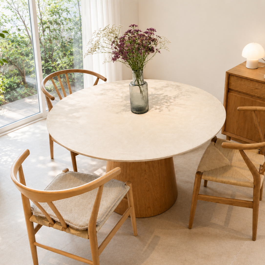 "MASH”ダイニングテーブル　φ1200