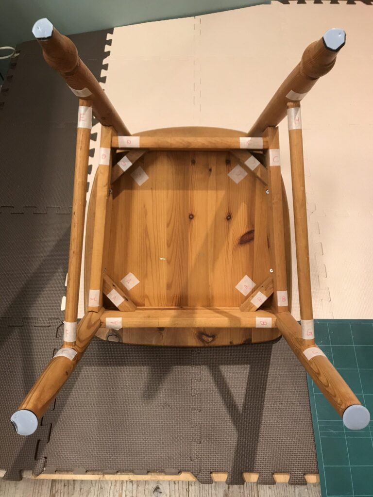 木製椅子の修理方法